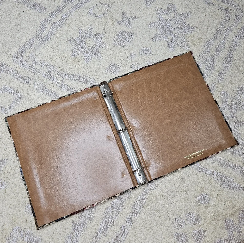 VTG Helene Batoff Interiors Tapestry Binder